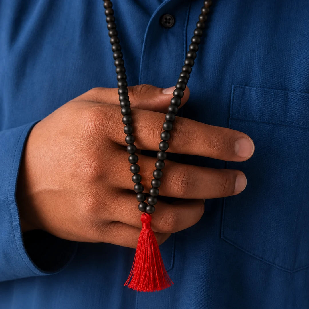 Karungali Malai - 108 Beads Ebony Wood Mala
