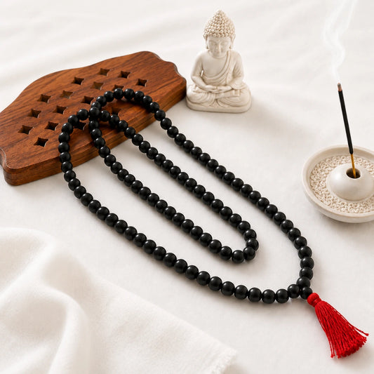 Karungali Malai - 108 Beads Ebony Wood Mala