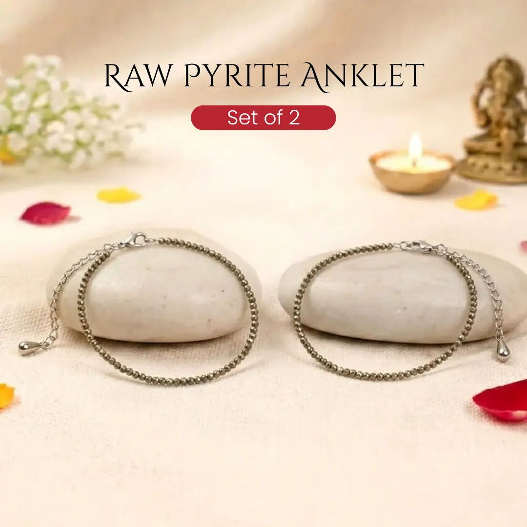 Pyrite Anklets - Set of 2 Anklets