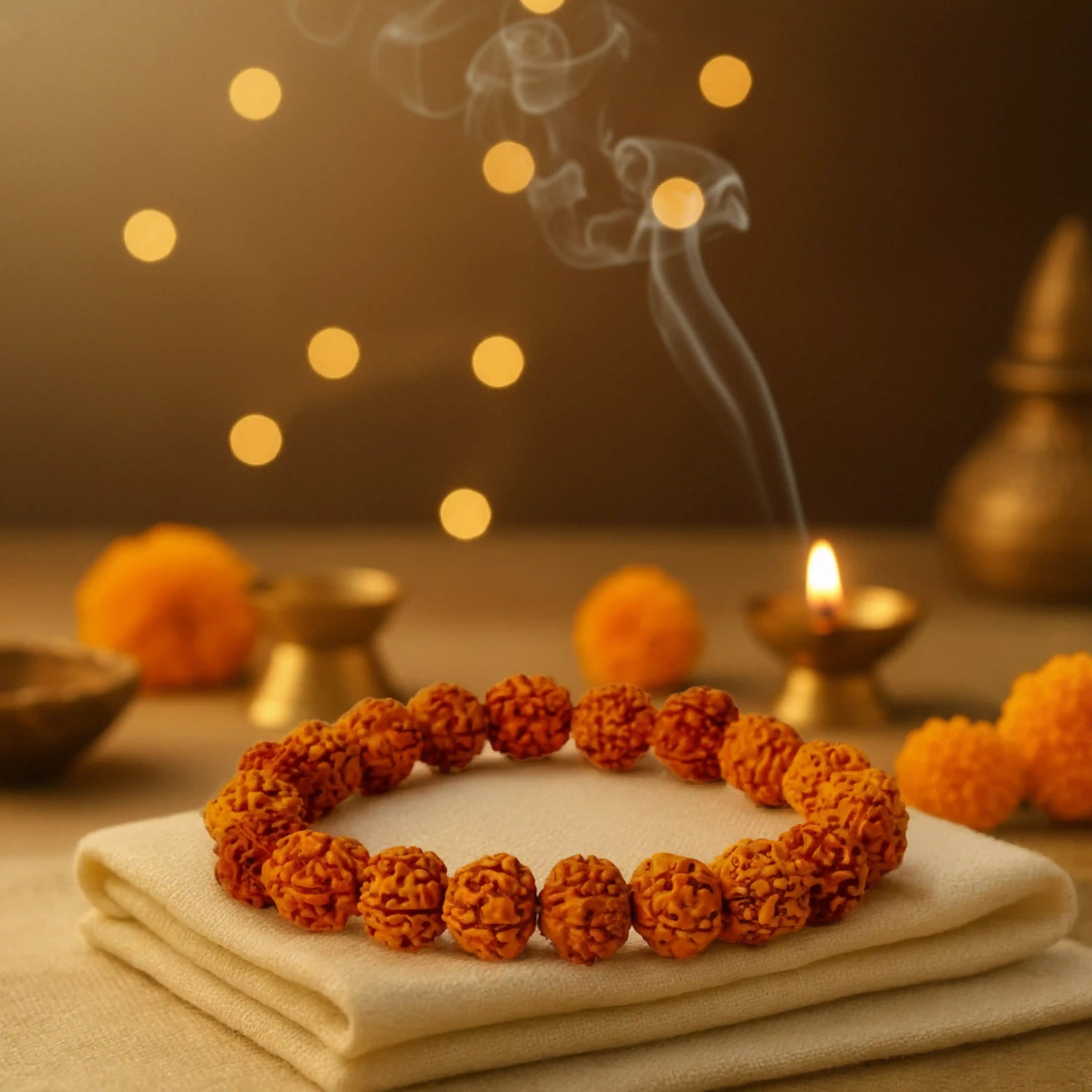 5 Mukhi Rudraksha Bracelet