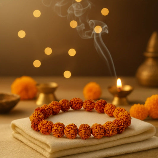 5 Mukhi Rudraksha Bracelet