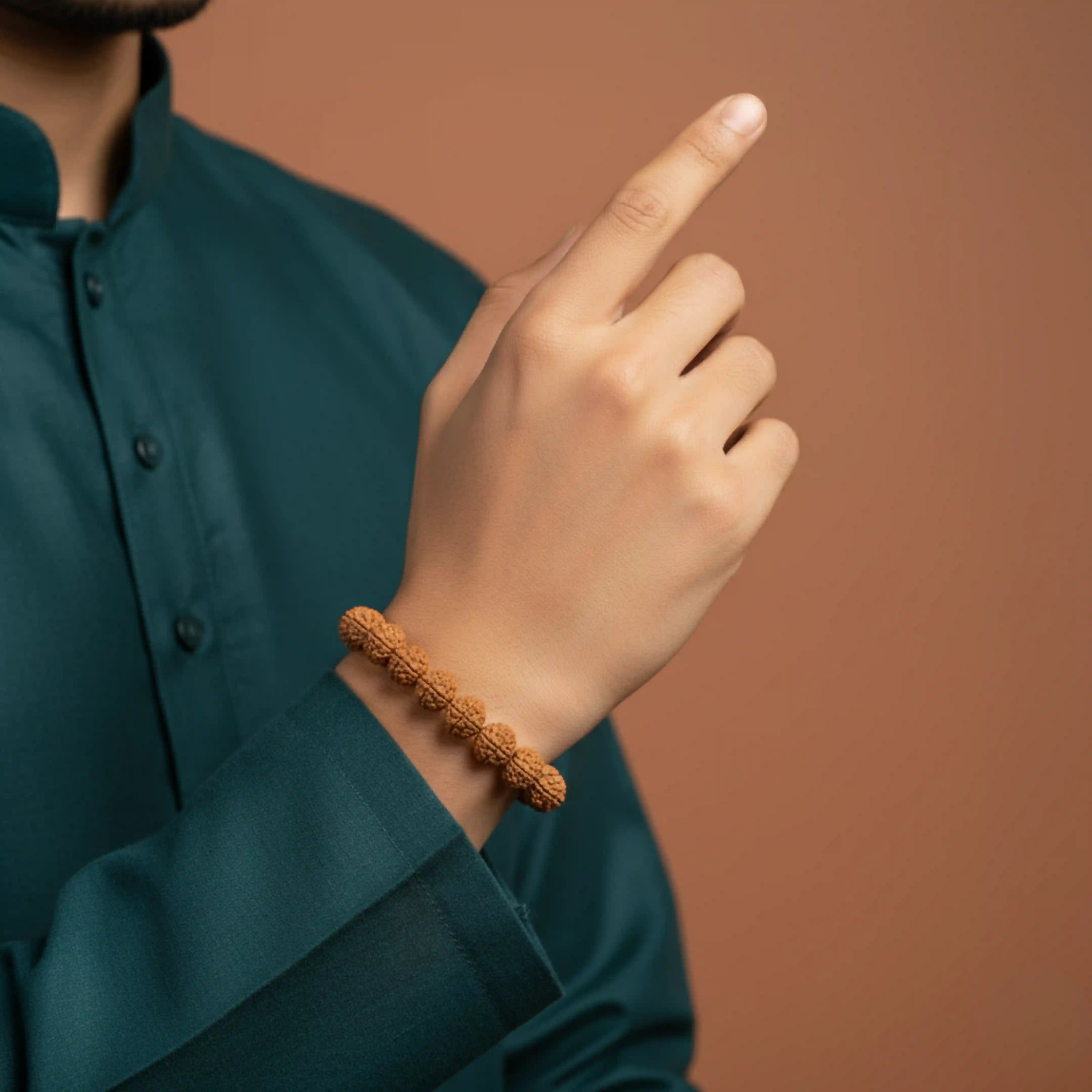 5 Mukhi Rudraksha Bracelet