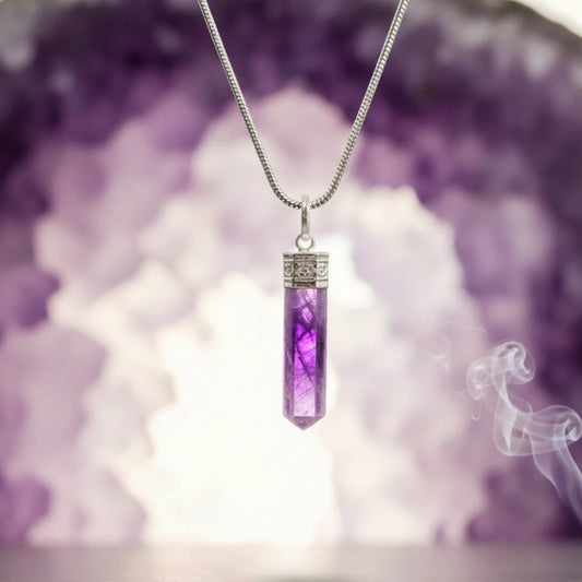 Amethyst Pendant (Without Chain)