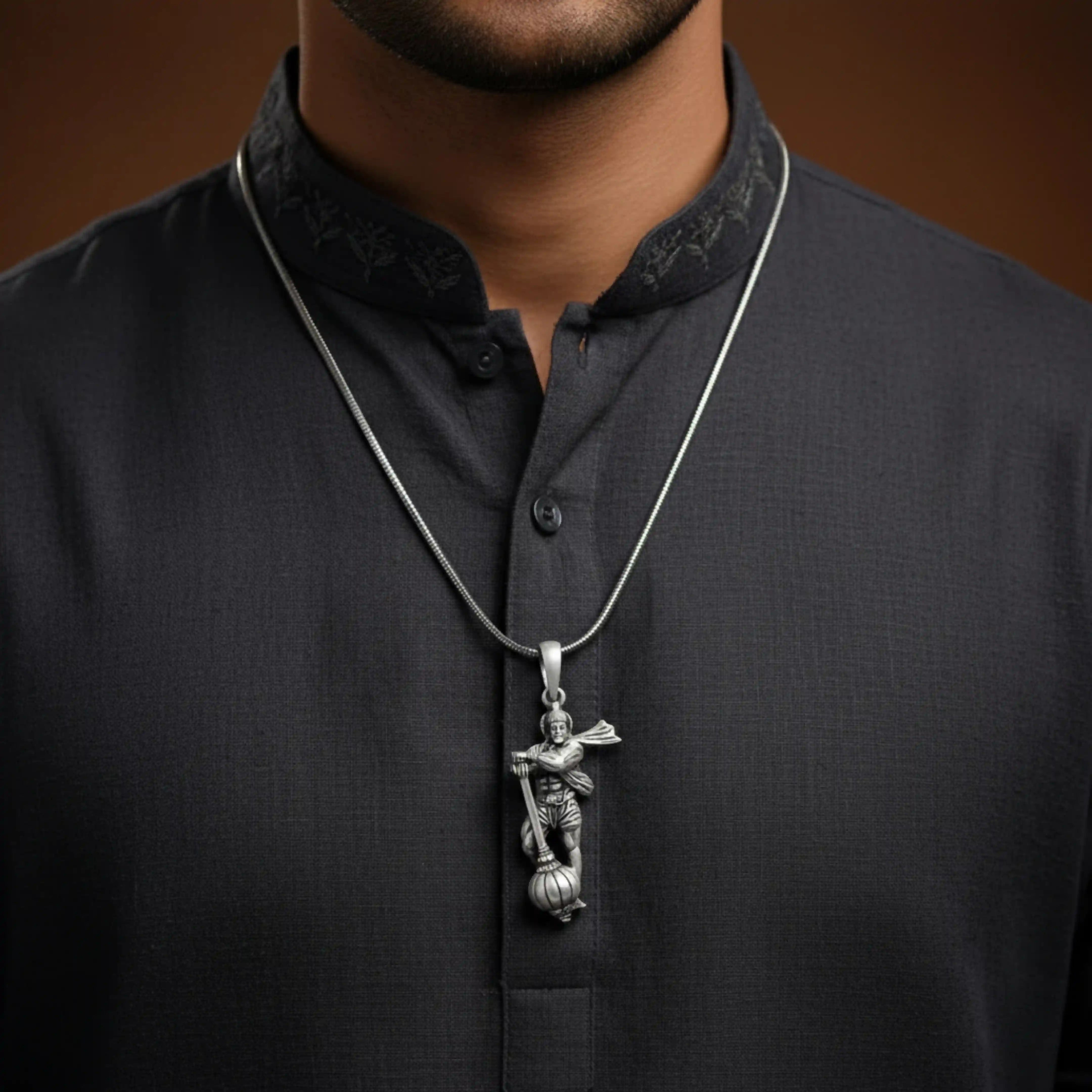 Bajrangbali Locket with Chain
