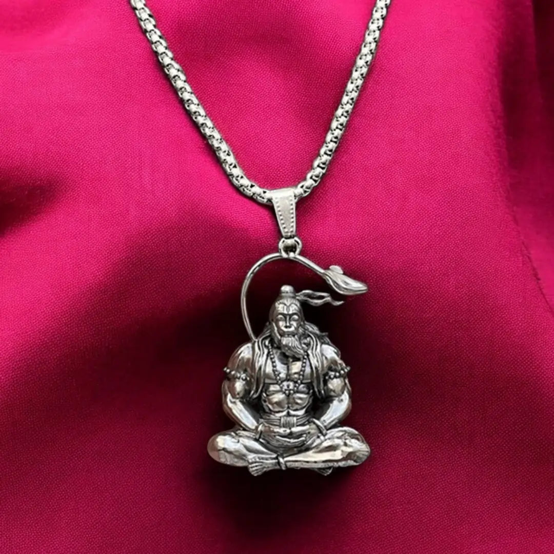 Anjaneya Locket with Chain