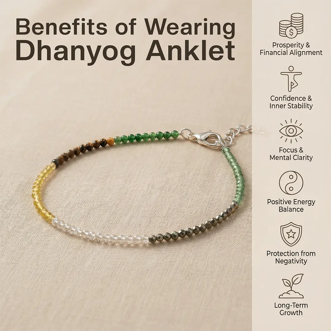 Dhanyog Anklet