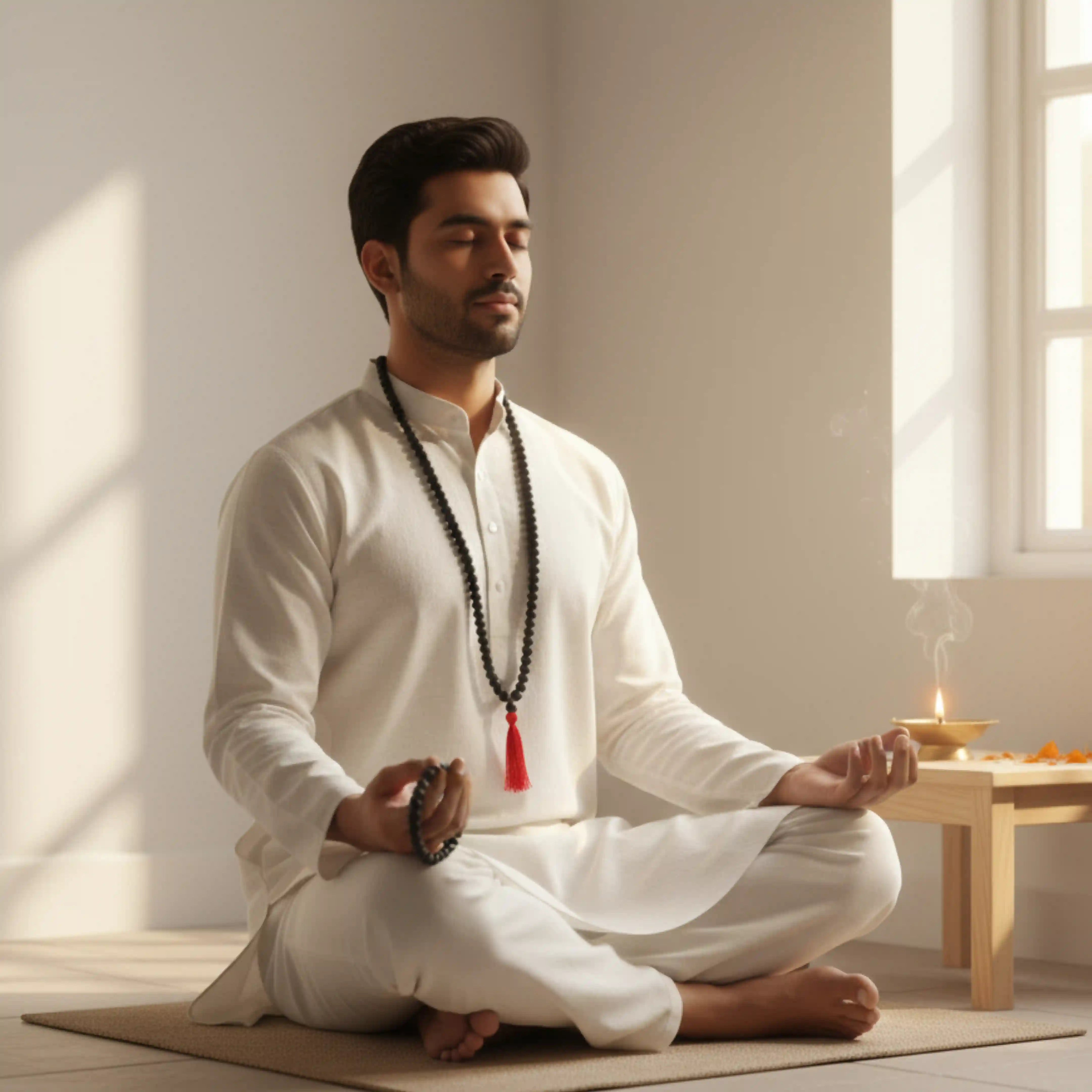 Karungali Premium Sadhana Combo - 108 Beads Karungali Mala + Karungali Bracelet