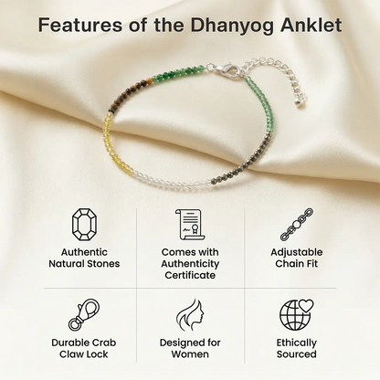 Dhanyog Anklet
