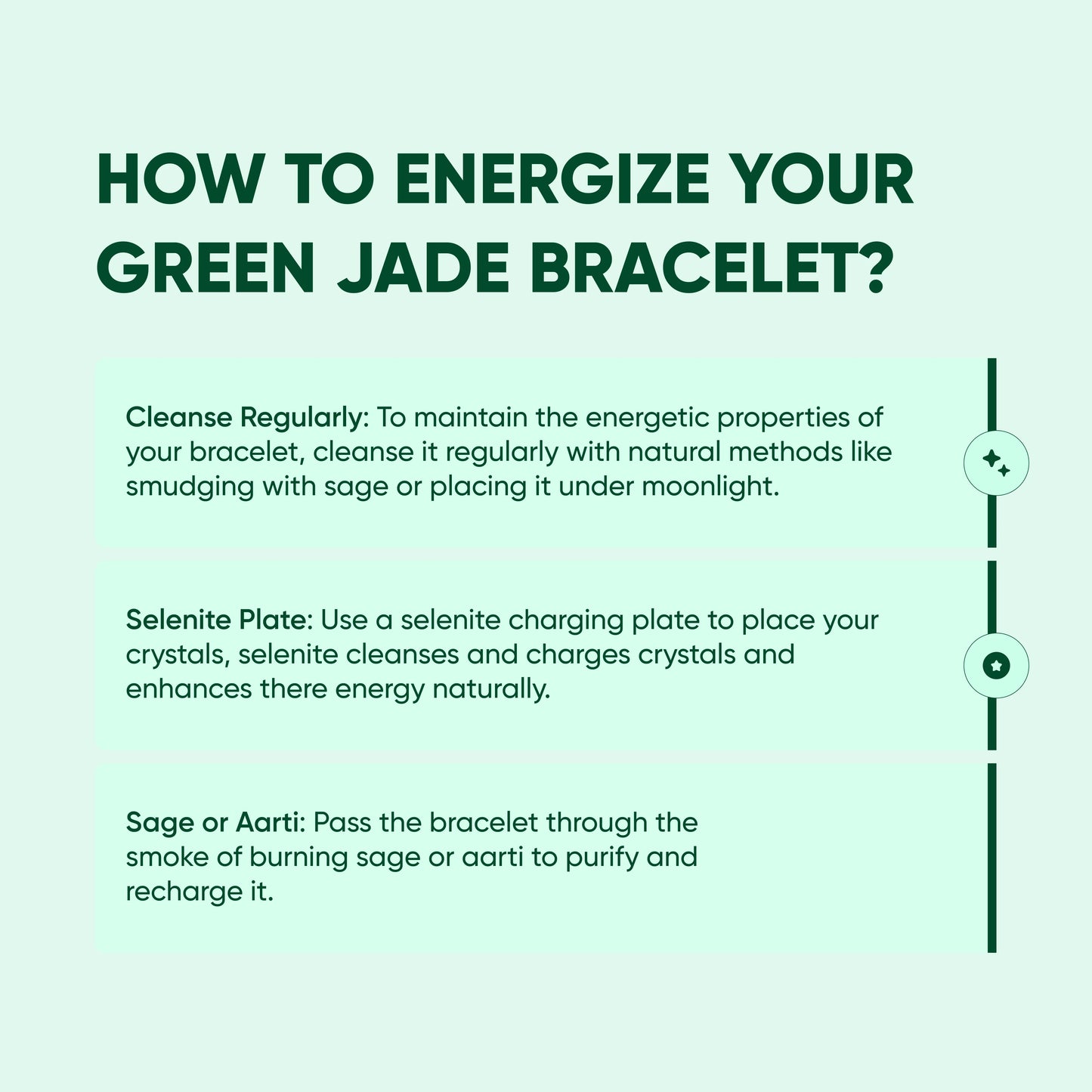 Green Jade & Buddha Charm Bracelet Astromudra