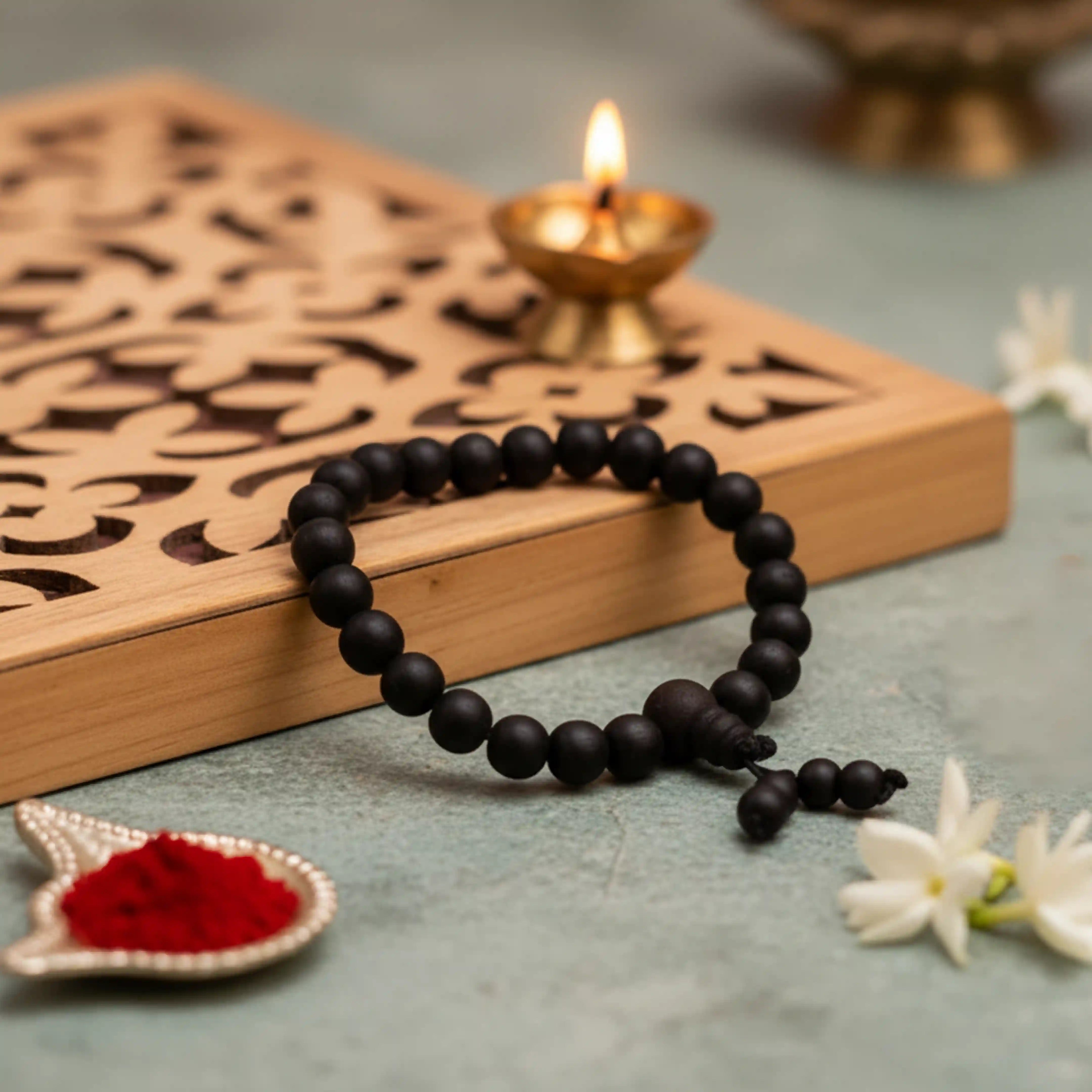Ebony Wood Bracelet - Karungali