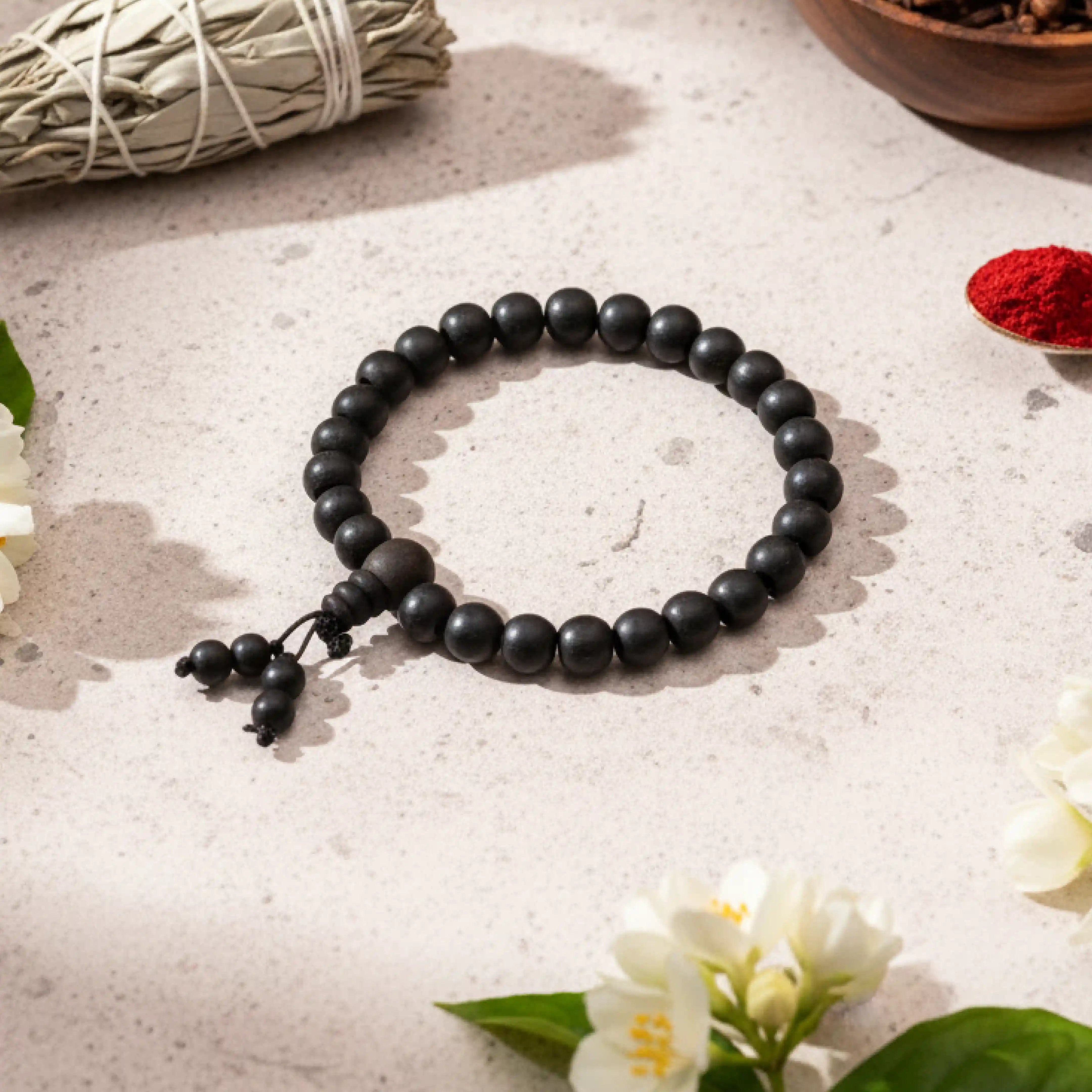 Ebony Wood Bracelet - Karungali