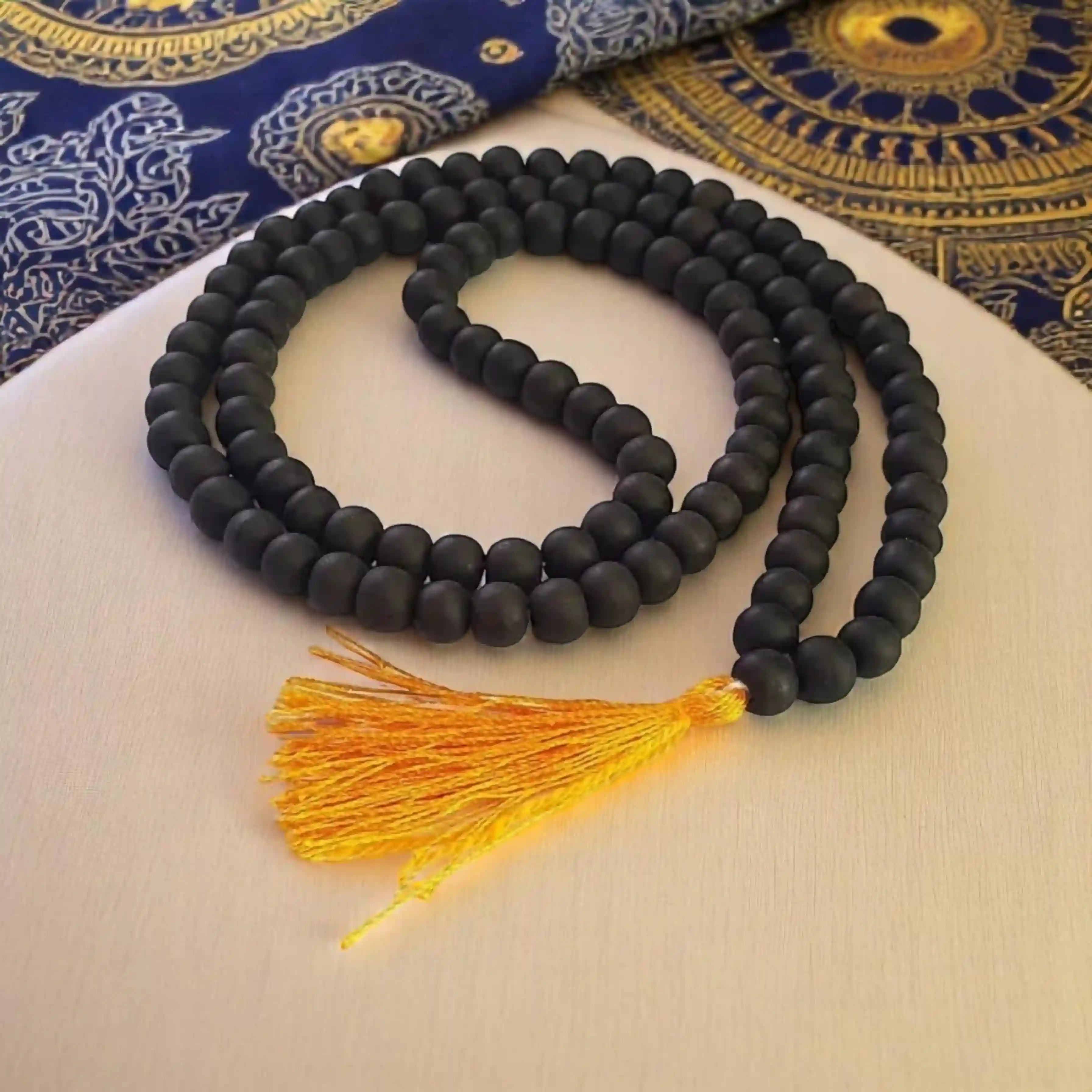 Karungali Malai - 108 Beads Ebony Wood Mala