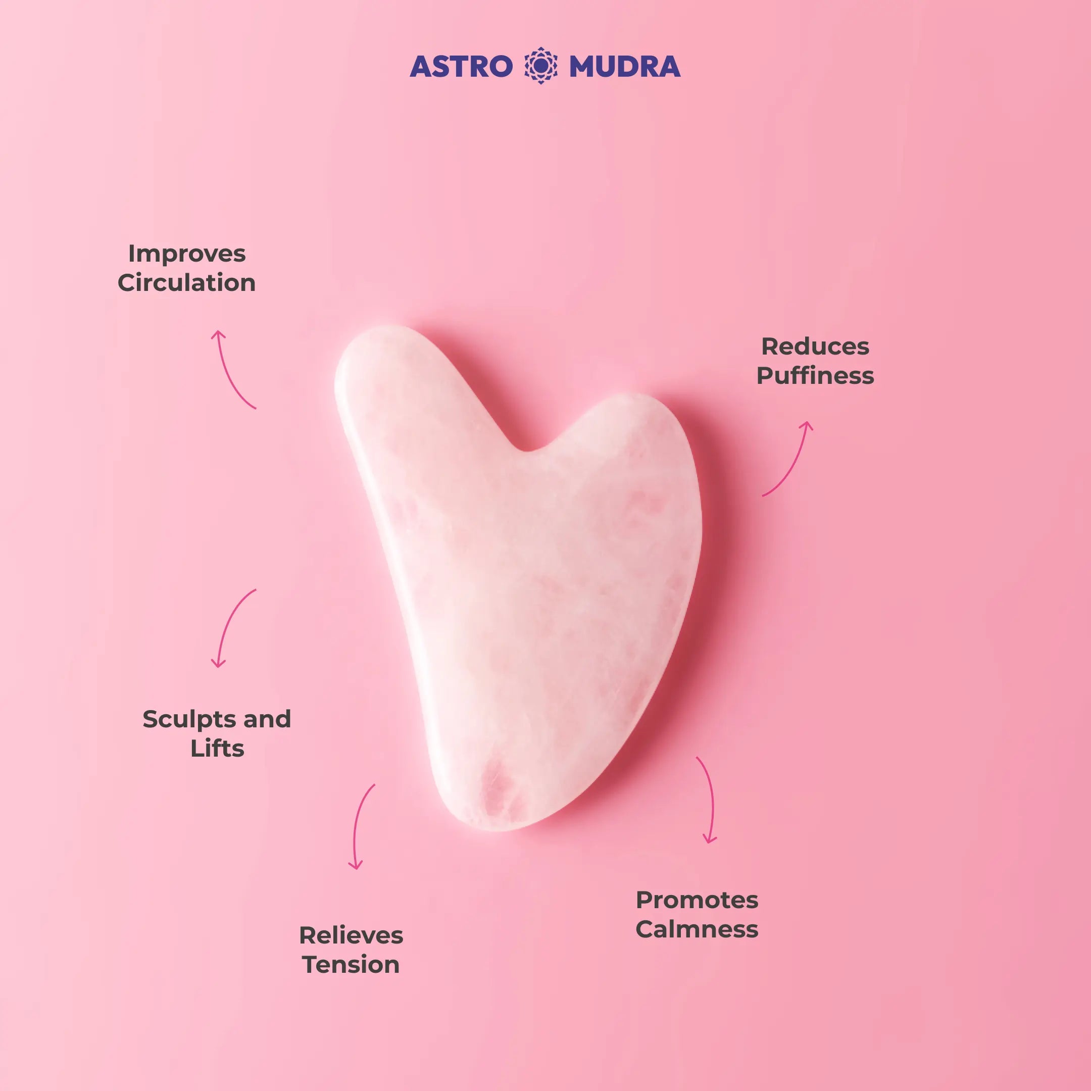 Rose Quartz Gua Sha