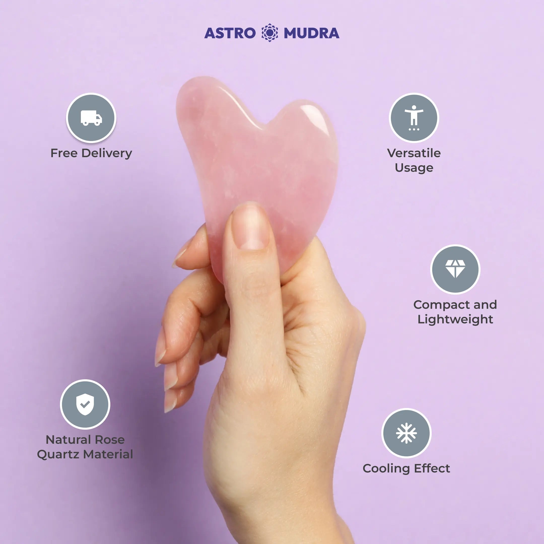 Rose Quartz Gua Sha