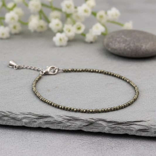 Pyrite Anklet