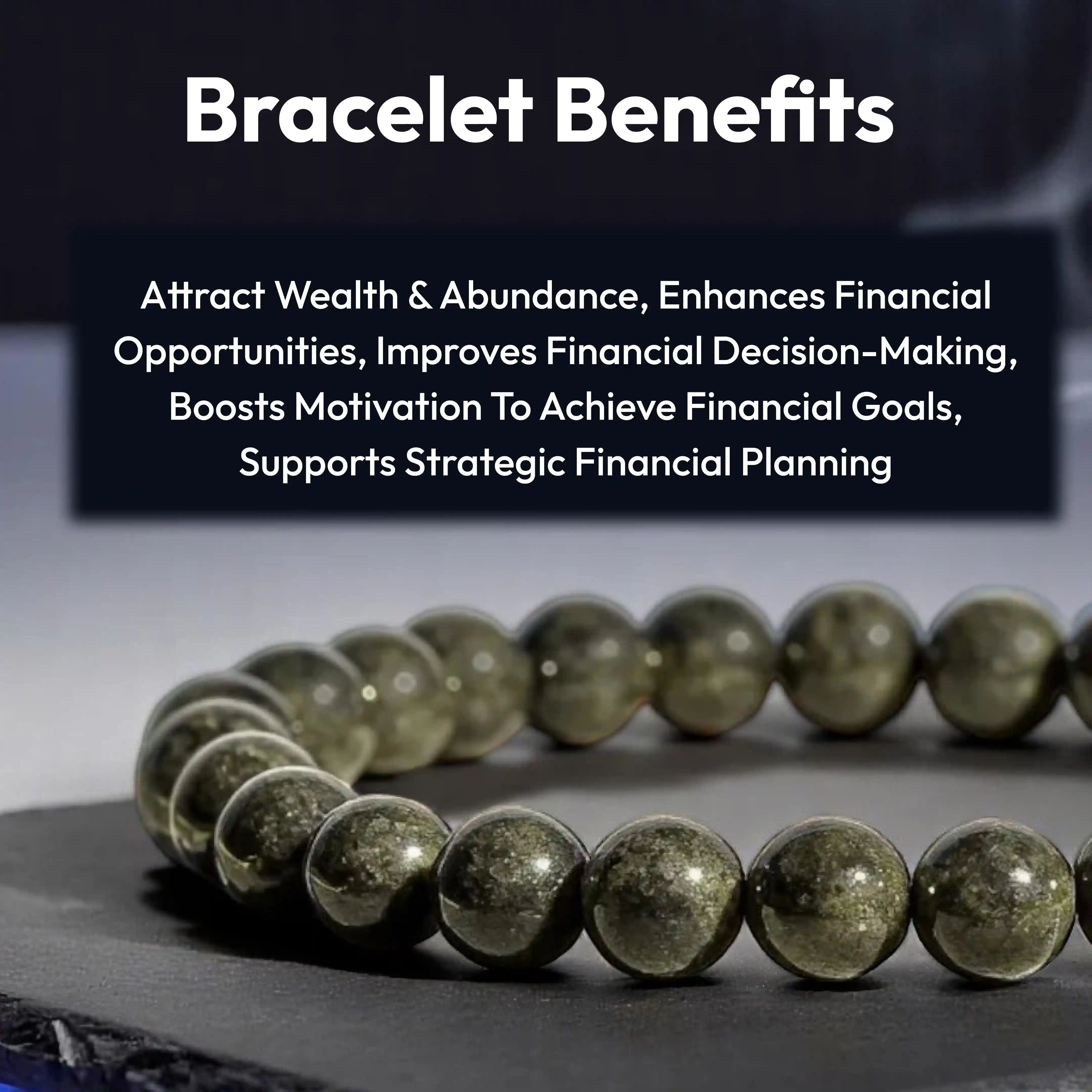 Pyrite Bracelet - Attract Wealth