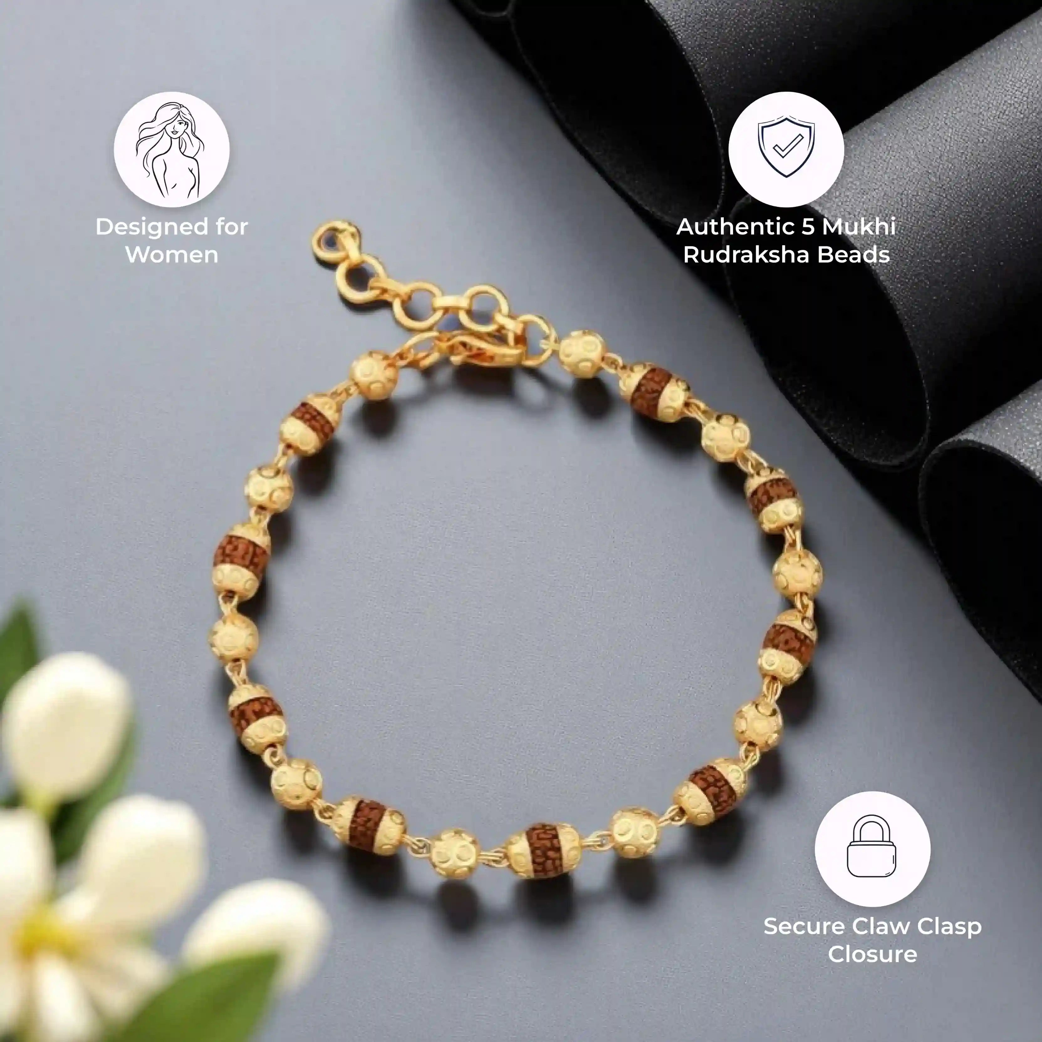 Rudraksha Bracelet for Women