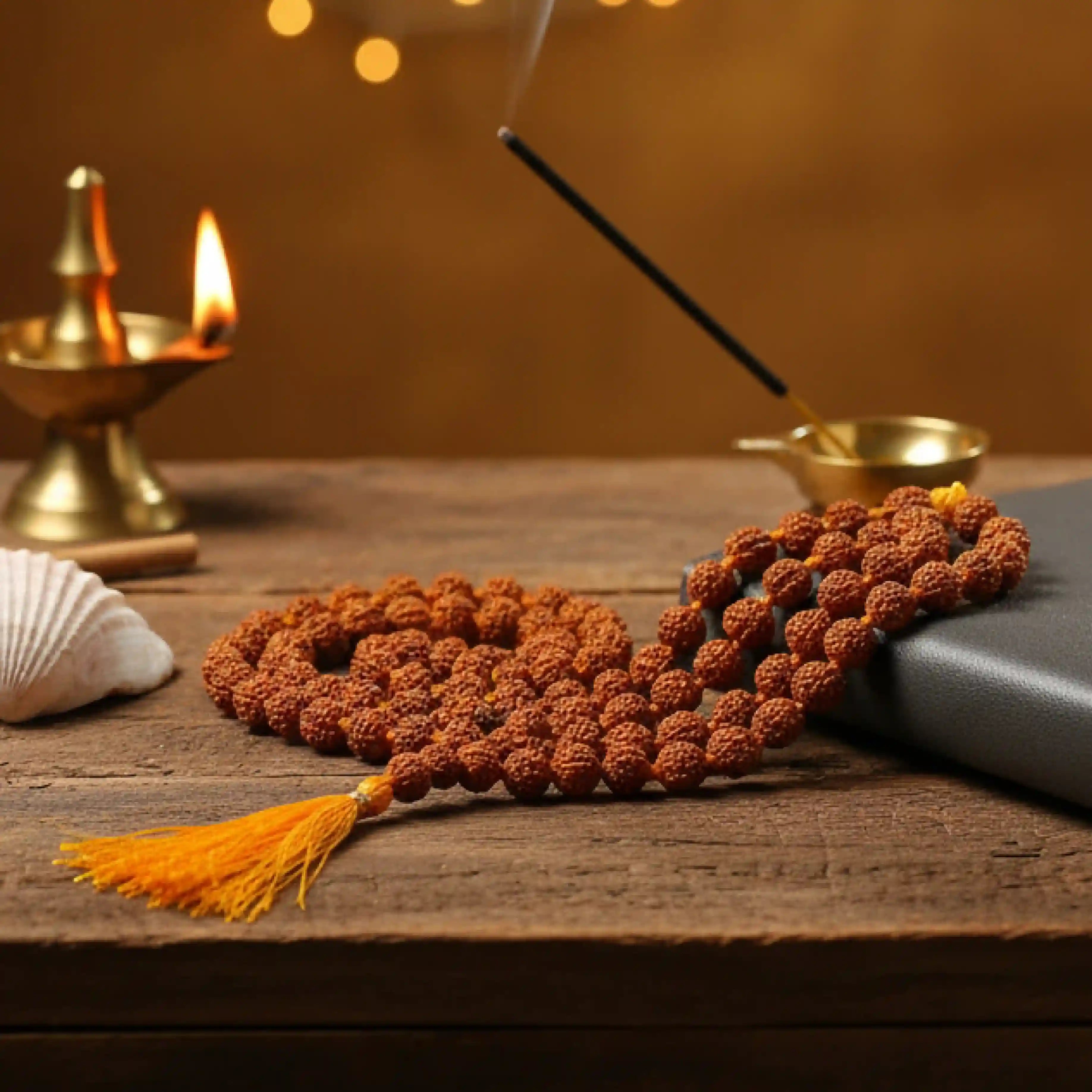108 Pancha Mukhi Rudraksha Mala