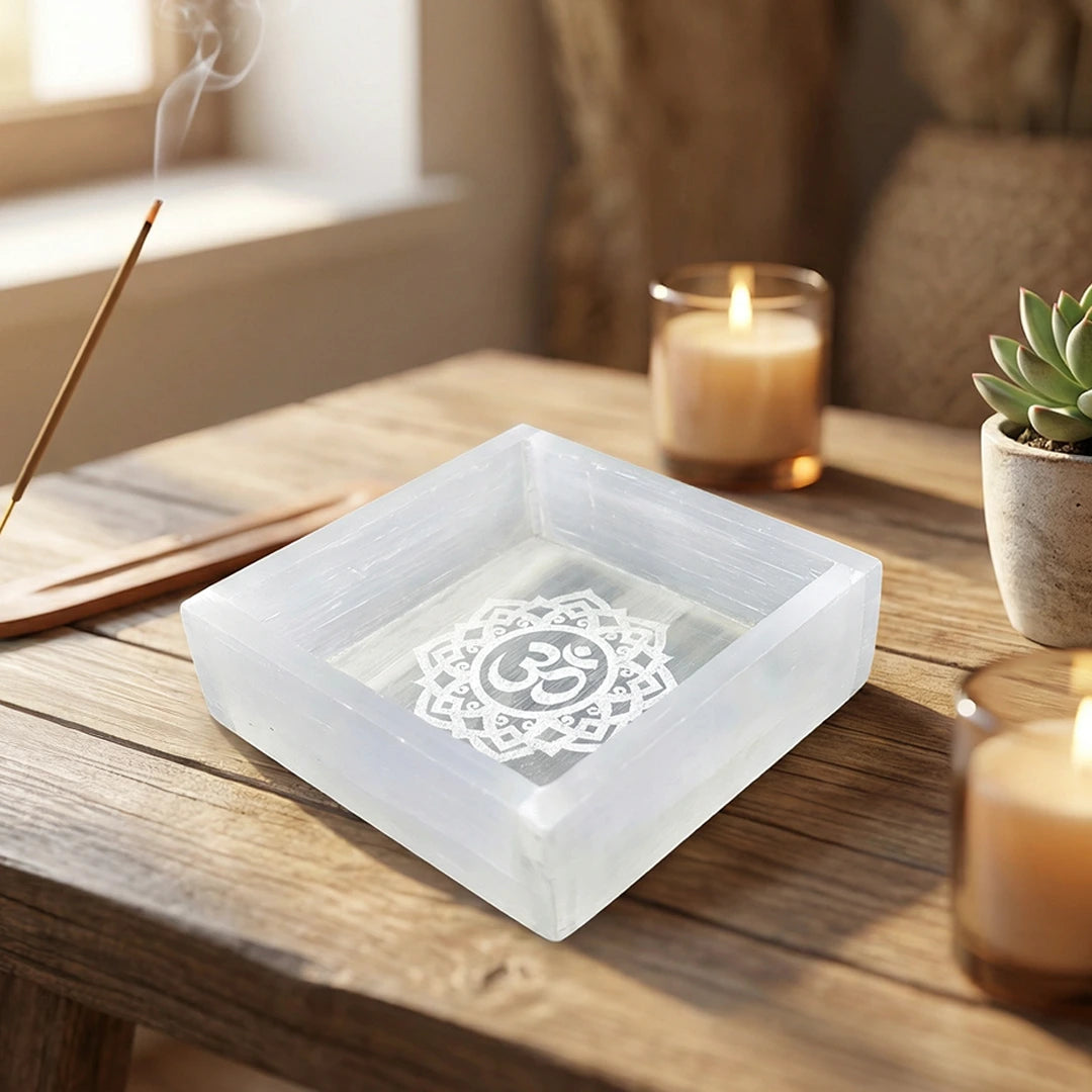 Selenite Box Bowl