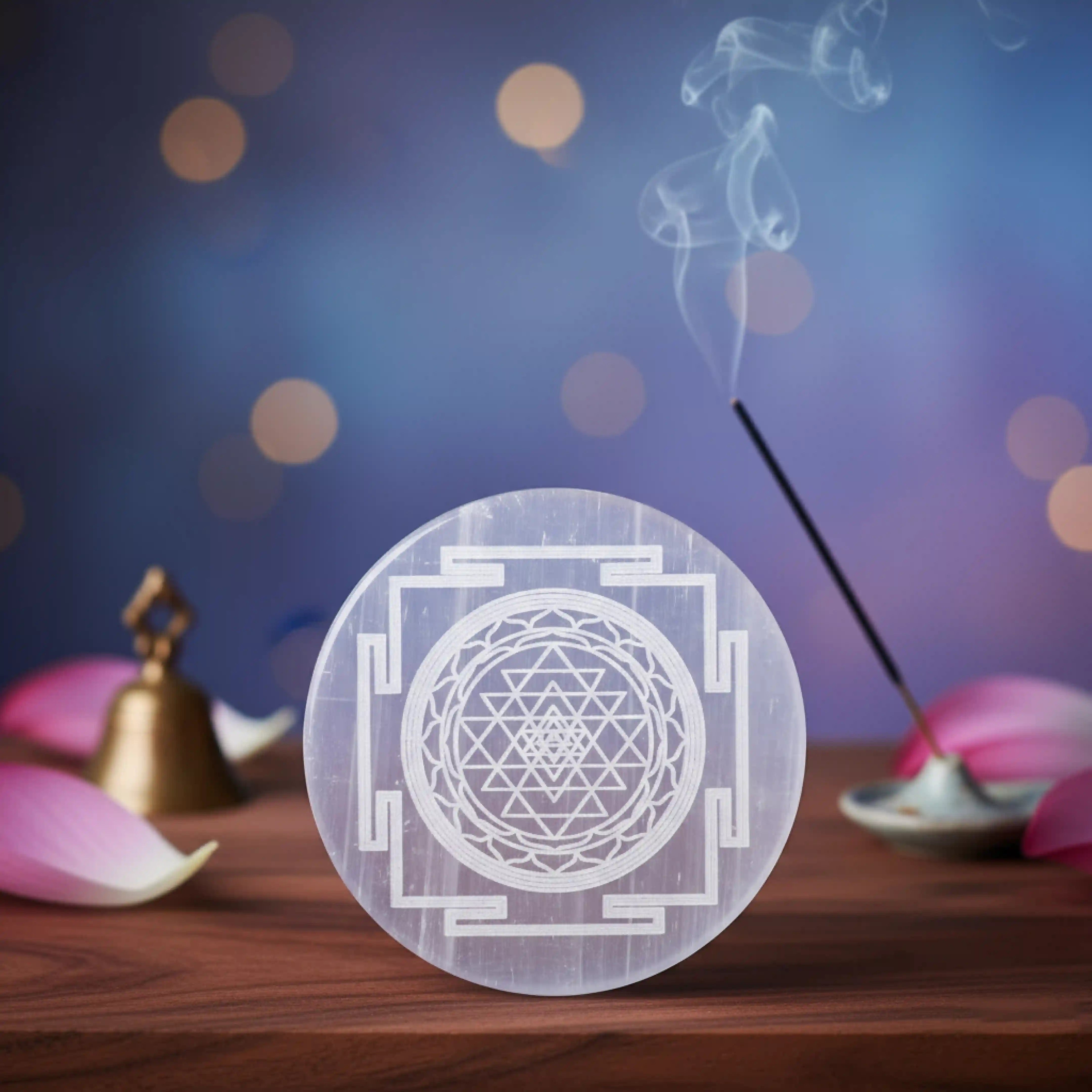 Selenite Crystal Charging Plate