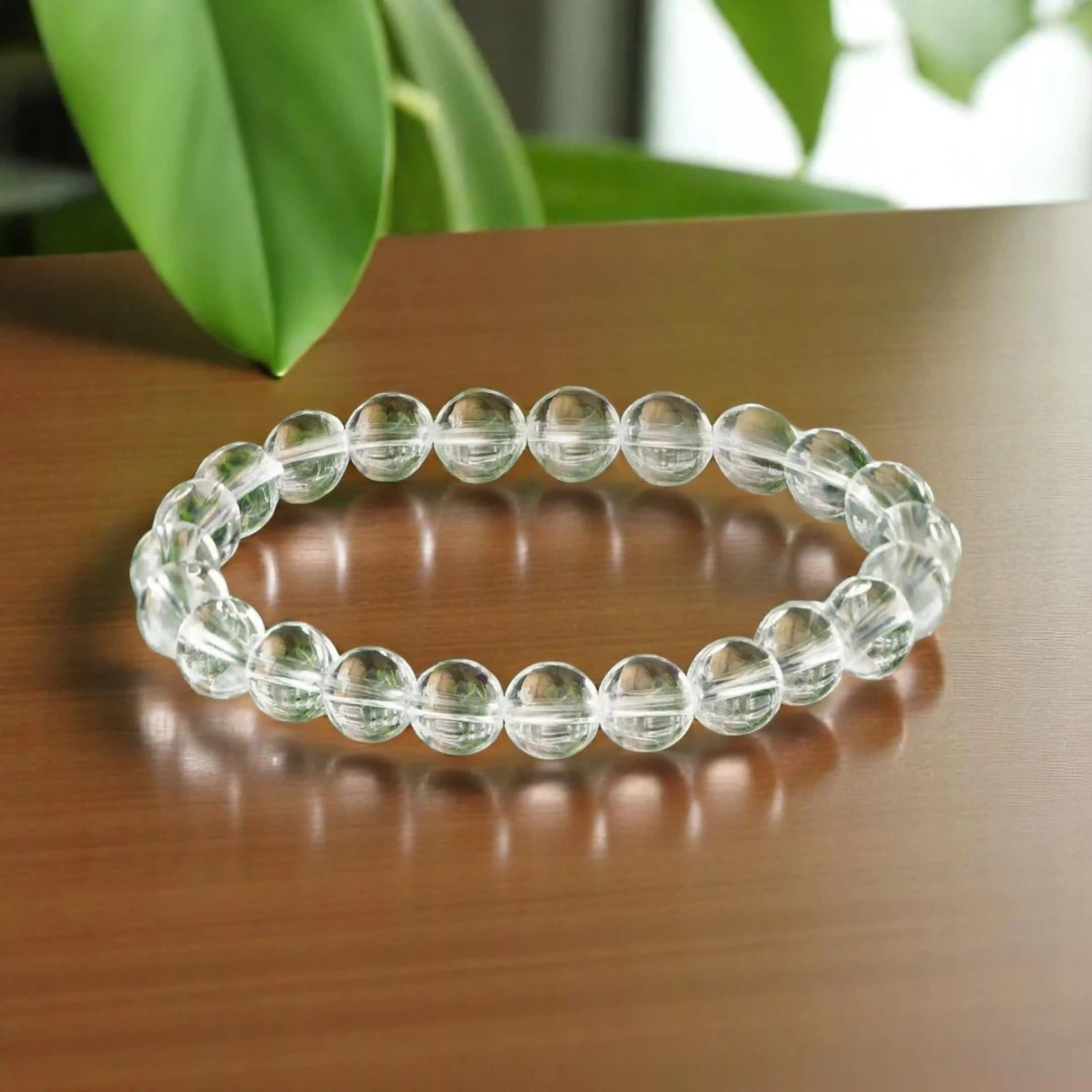 Sphatik Crystal Clear Quartz Bracelet