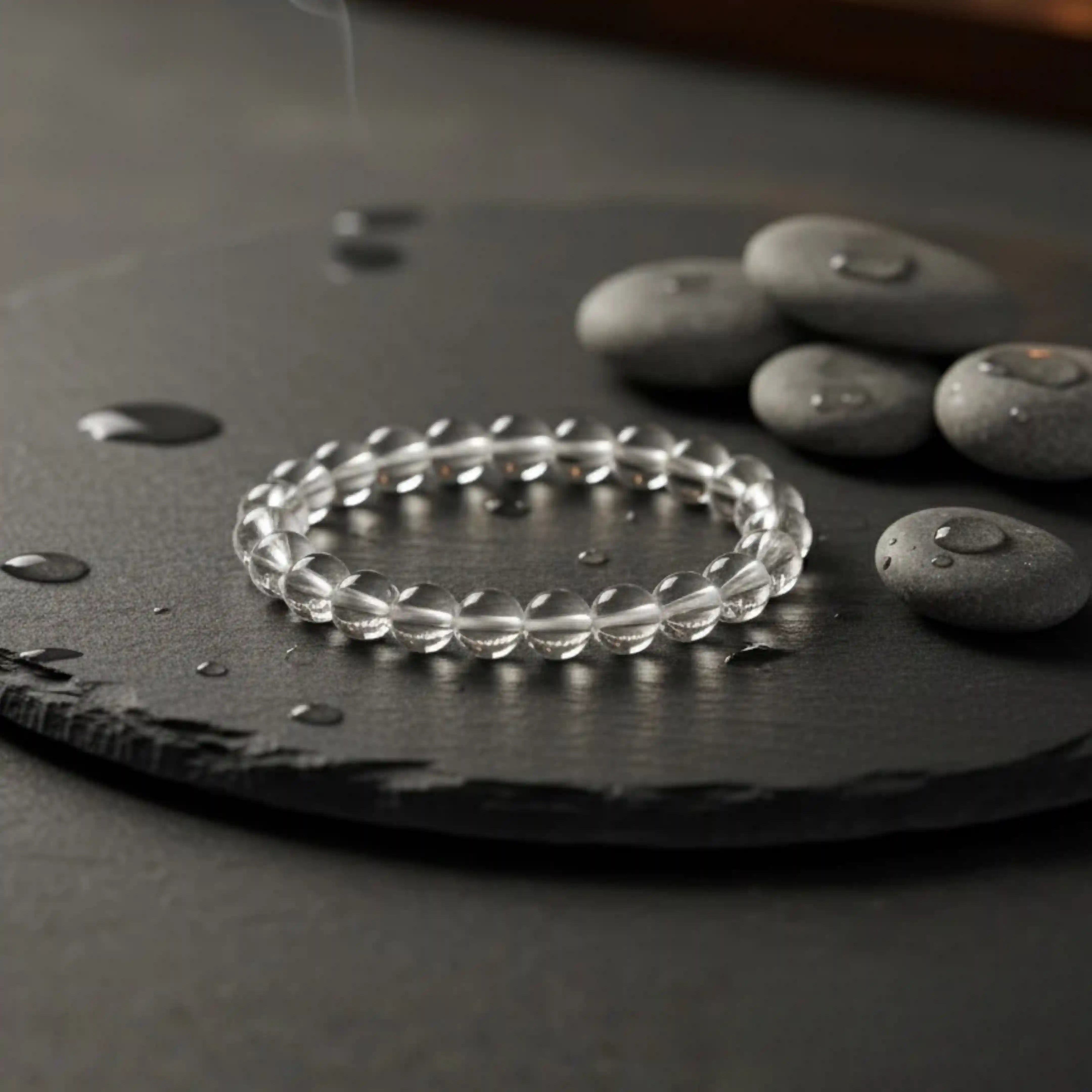 Sphatik Crystal Clear Quartz Bracelet