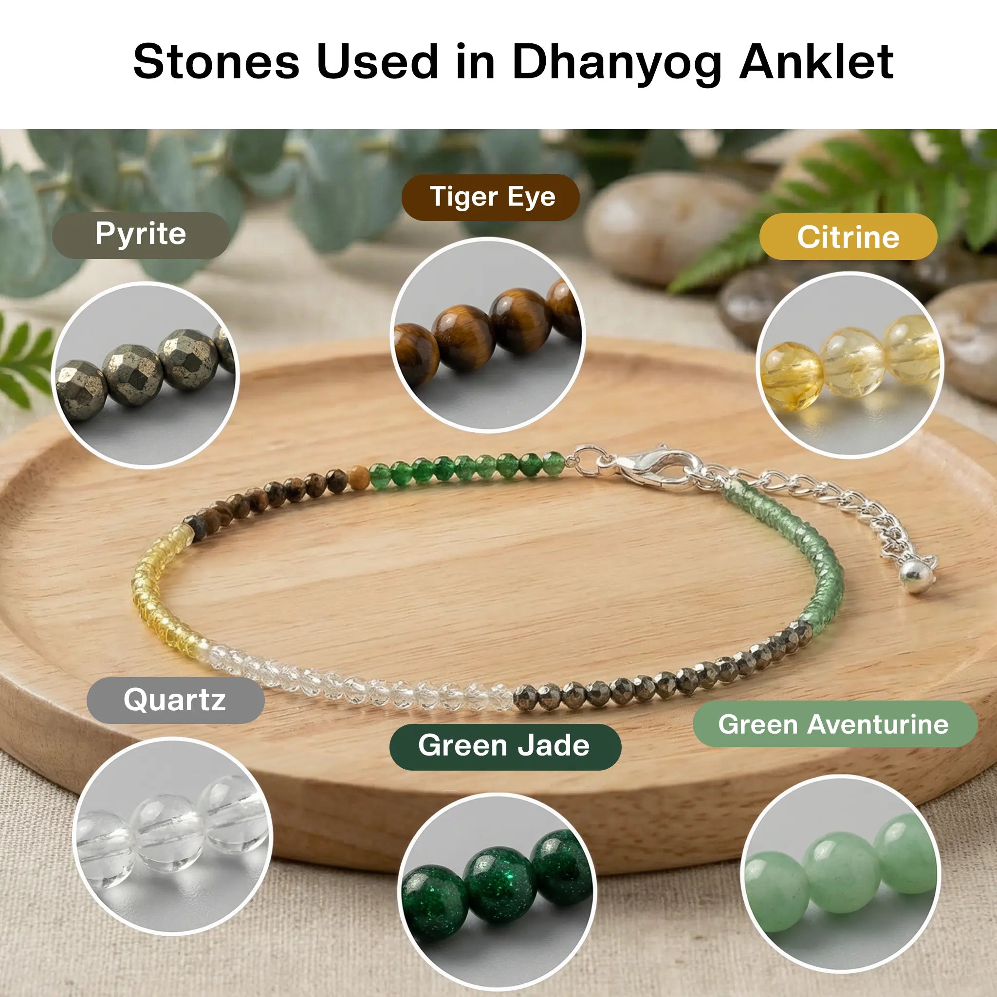 Dhanyog Anklet