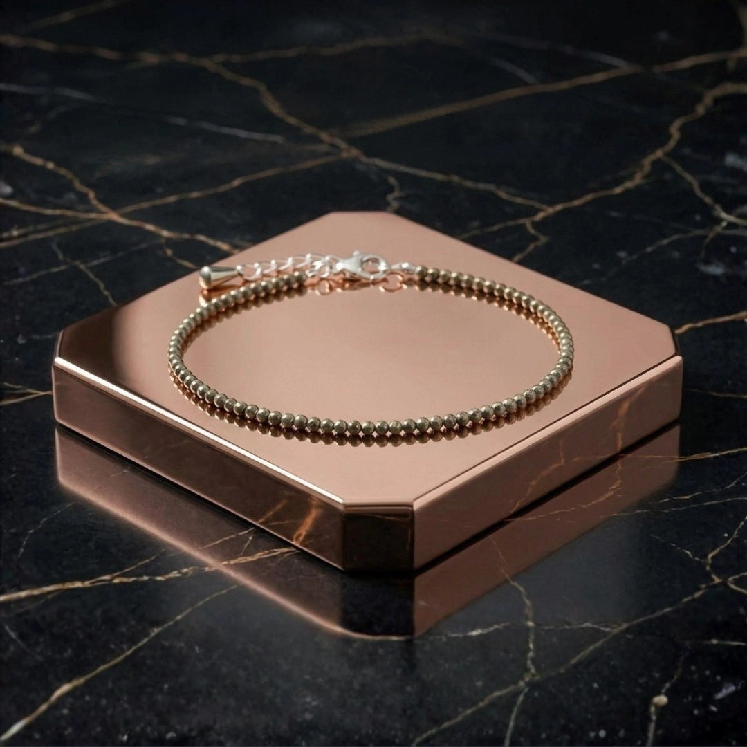 Pyrite Anklet